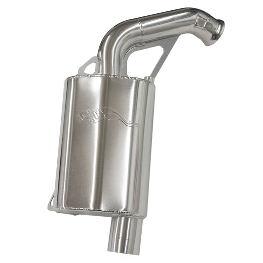 SLP Lightweight Series Silencer - Polished Silver for 2017-20 Ski-Doo 600/850 G4 models - 09-321