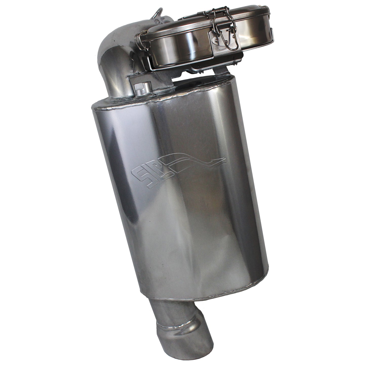 SLP PicNic'R Series Silencer for Polaris 850 AXYS SKS 155" & all RMK models with Trail Chef Cooker Combo - 09-328+46-107