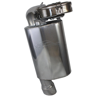 SLP PicNic'R Series Silencer for Polaris 850 AXYS SKS 155" & all RMK models with Trail Chef Cooker Combo - 09-328+46-107