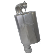 SLP Lightweight Series Silencer - Polished Silver for Polaris AXYS 850 models - 09-329