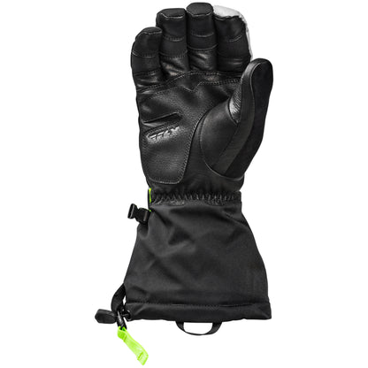 Fly Racing Highland Snowmobile Gloves - Black / Grey / Hi-Vis - 363-3951