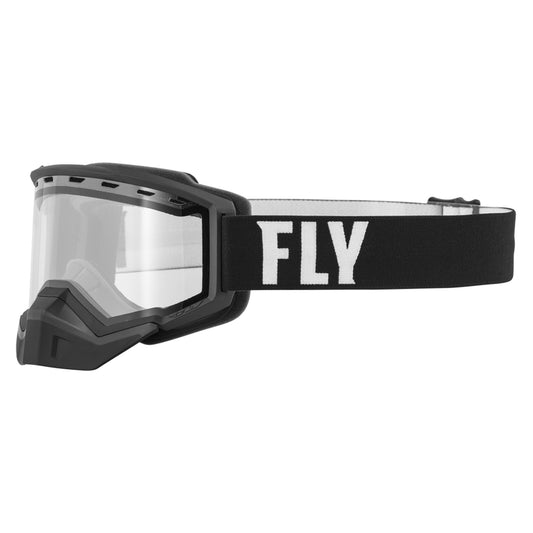 Fly Racing Focus Snow Goggle - Black/White - 37-50070