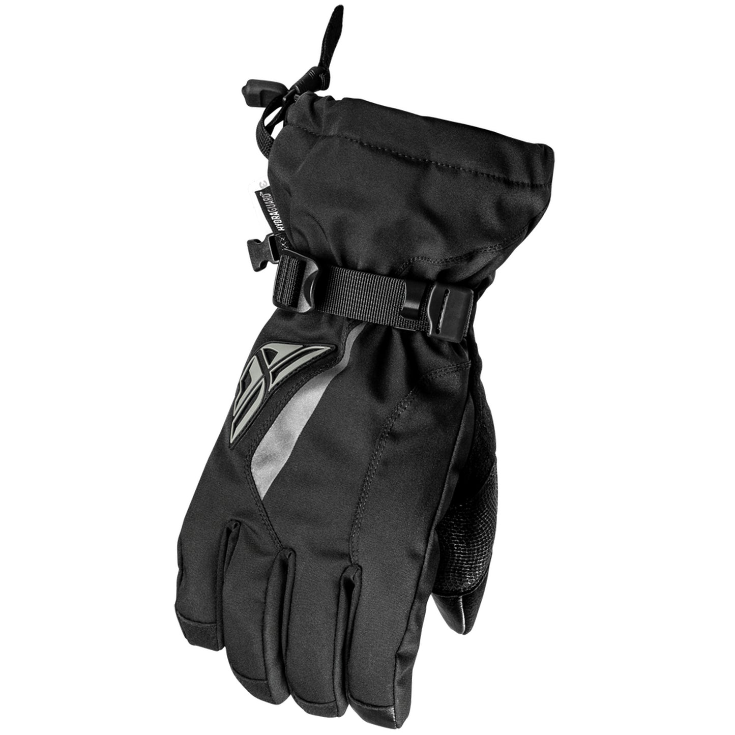 Fly Racing Title Gauntlet Snowmobile Gloves - Black - 371-0600