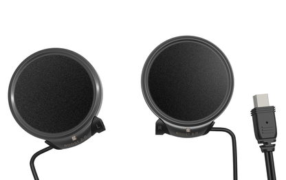 UClear Boost 2.0 Helmet Speaker Set for AMP and HBC Series Bluetooth Headsets