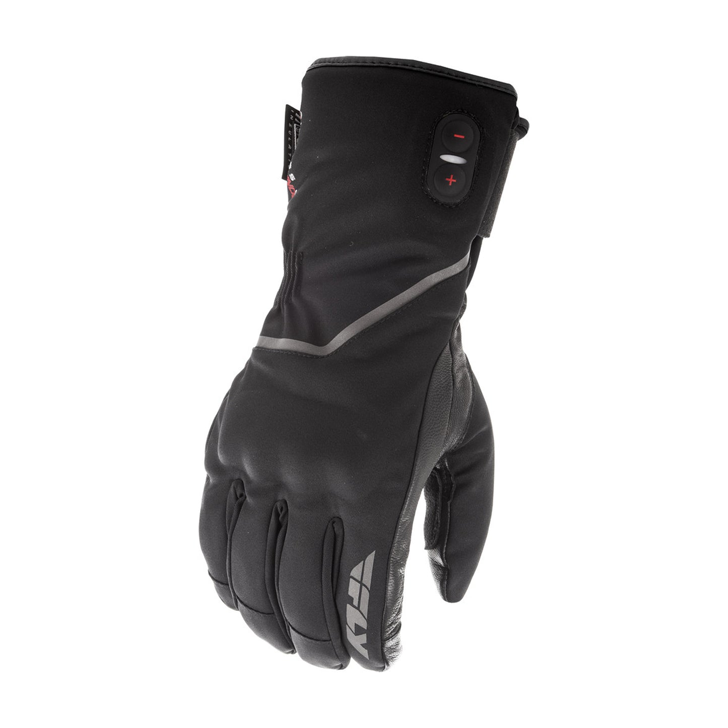 Fly Racing  Ignitor Pro Heated Snowmobile Gloves - Black - 476-2920