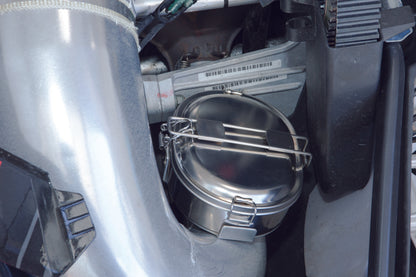 SP1 Trail Chef Exhaust Mounted Food Warmer for Snowmobile & UTV - 12-18250