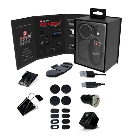 UClear Infinity Bluetooth Helmet Audio System - Single Kit