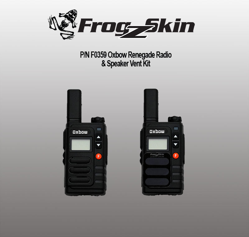 Frogz Skin Vent For Oxbow Renegade Radio