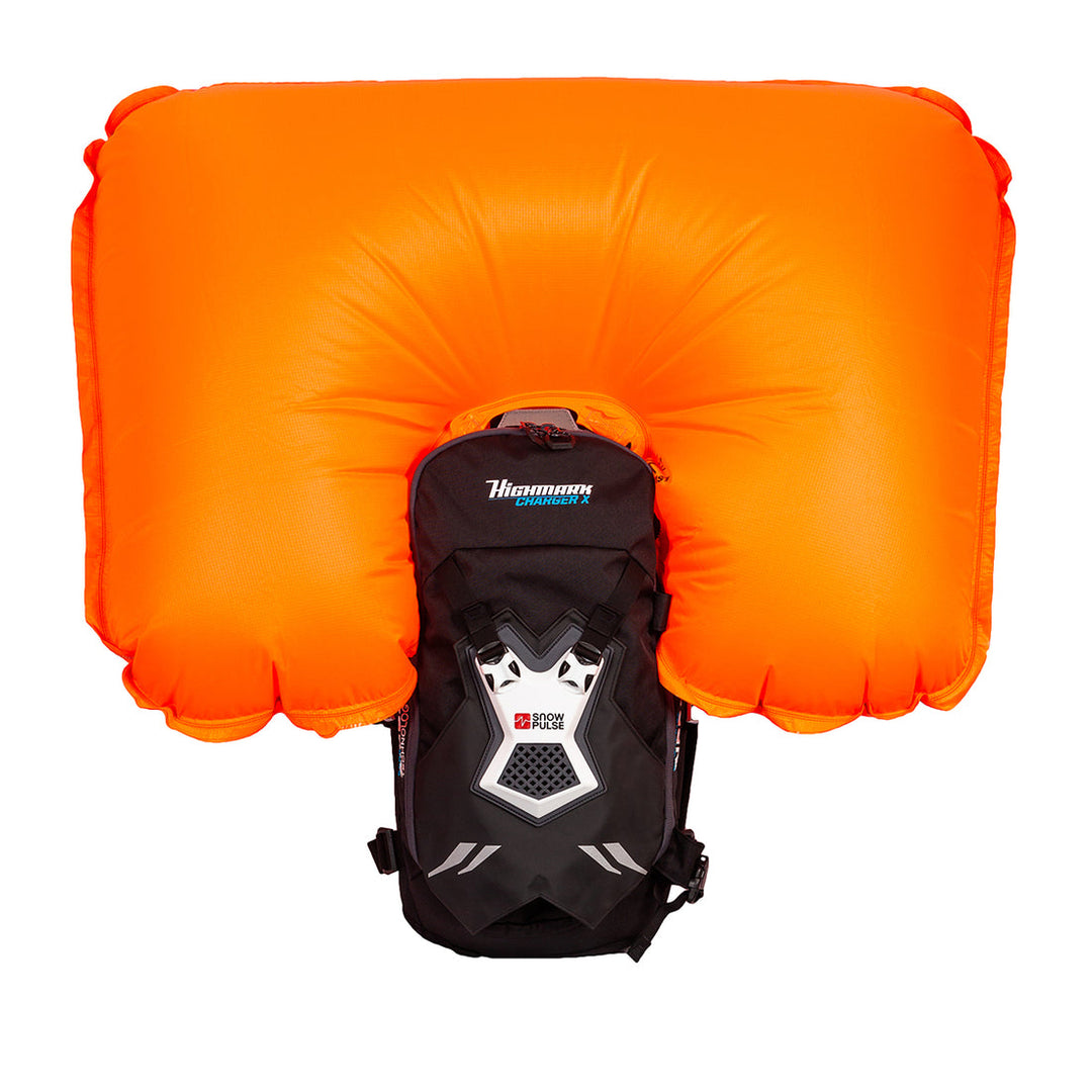 Snowpulse Highmark CHARGER Vest X Removable Airbag 3.0 - Smoke - L/XL