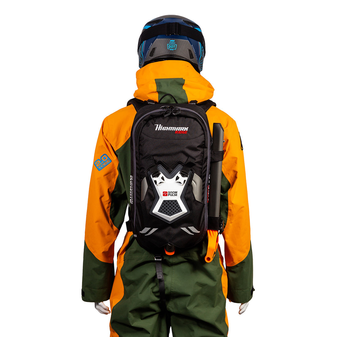 Snowpulse Highmark RIDGE Removable Airbag 3.0 - Smoke