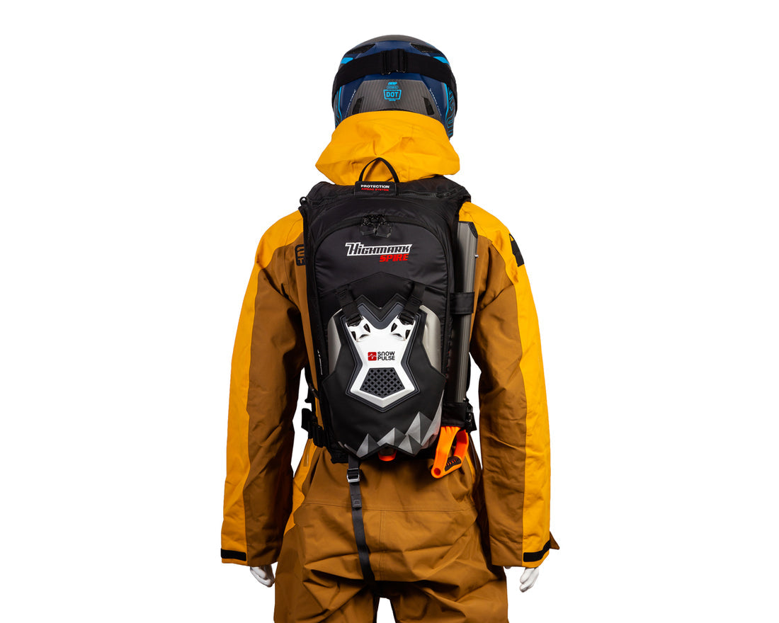Snowpulse Highmark SPIRE LT Protection Airbag 3.0 Vest - Black