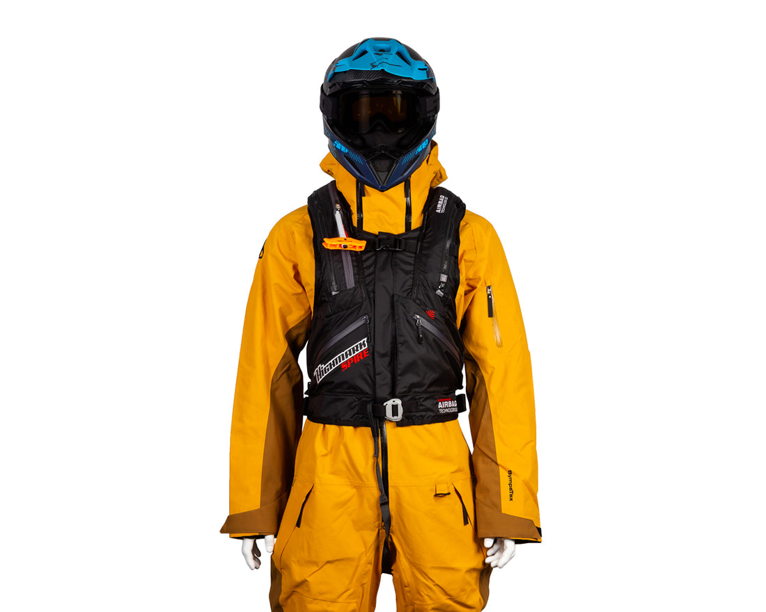 Snowpulse Highmark SPIRE LT Protection Airbag 3.0 Vest - Black