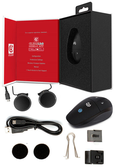 UClear Amp Go 2 Bluetooth Helmet Audio System