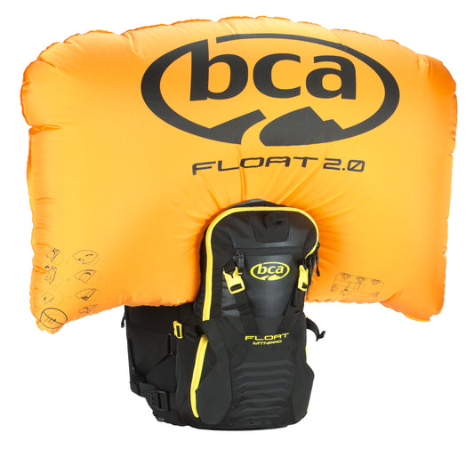 Float MtnPro Avalanche Airbag Vest - XL/XXL black/yellow