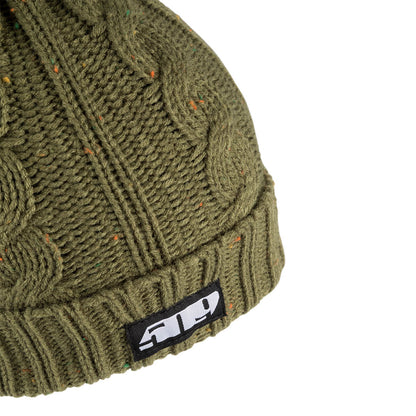 509 Fleck Pom Beanie