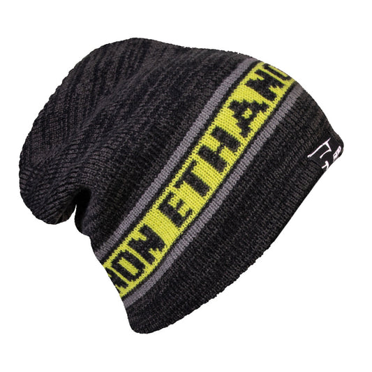 Oversized Beanie - Gray Hi-Vis