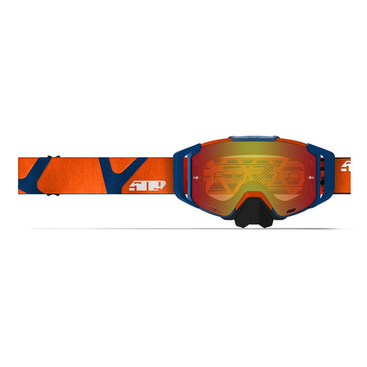 509 Sinister MX6 Fuzion Goggle - Orange Navy Hextant