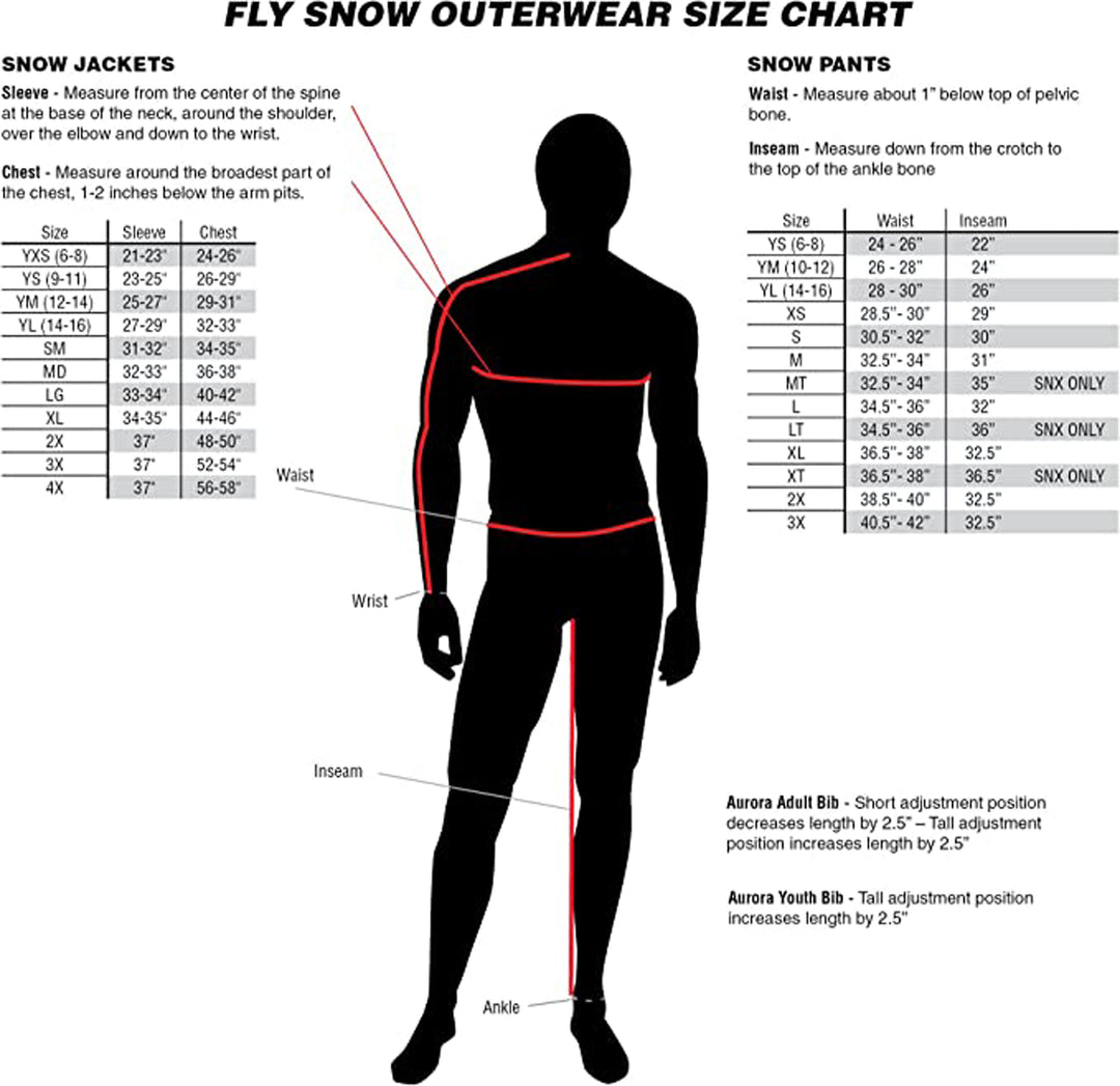 Fly Racing Incline Snow Jacket/Bib Combo - 470-410+470-424